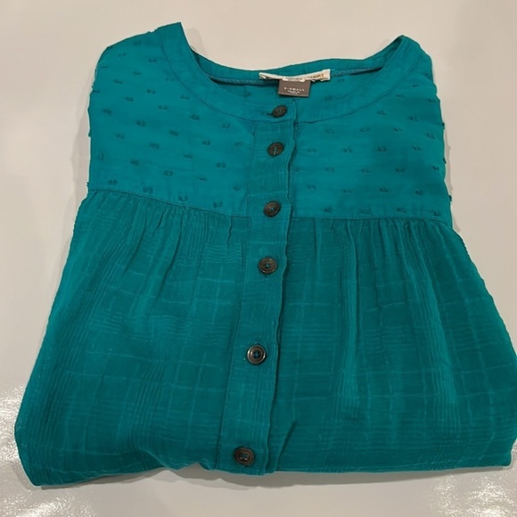 Pilcro and the Letterpress Anthropologie Button Down Blouse Size XS - Picture 16 of 16